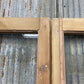 Antique French Double Doors (37.5x83) 1 Pane Glass, European Reclaimed G175