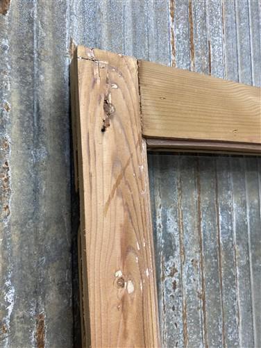 Antique French Double Doors (37.5x83) 1 Pane Glass, European Reclaimed G175