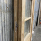 Antique French Double Doors (36.5x87) 4 Pane Glass, European Reclaimed G176