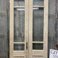 Antique French Double Doors (37.5x83) 3 Pane Glass, European Reclaimed G177