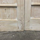 Antique French Double Doors (37.5x83) 3 Pane Glass, European Reclaimed G177
