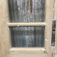 Antique French Double Doors (37.5x83) 3 Pane Glass, European Reclaimed G177