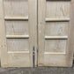 Antique French Double Doors (37.5x83) 3 Pane Glass, European Reclaimed G177
