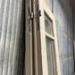 Antique French Double Doors (37.5x83) 3 Pane Glass, European Reclaimed G177