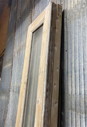 Antique French Double Doors (32.75x99.5) 1 Pane Glass, European Reclaimed G178