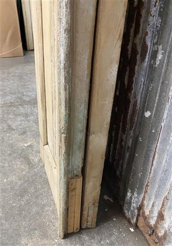 Antique French Double Doors (32.75x99.5) 1 Pane Glass, European Reclaimed G178