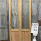 Antique French Double Doors (35.5x80.75) 1 Pane Glass, European Reclaimed G179