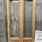 Antique French Double Doors (35.5x80.75) 1 Pane Glass, European Reclaimed G179