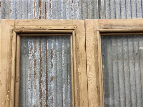 Antique French Double Doors (35.5x80.75) 1 Pane Glass, European Reclaimed G179