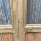 Antique French Double Doors (35.5x80.75) 1 Pane Glass, European Reclaimed G179