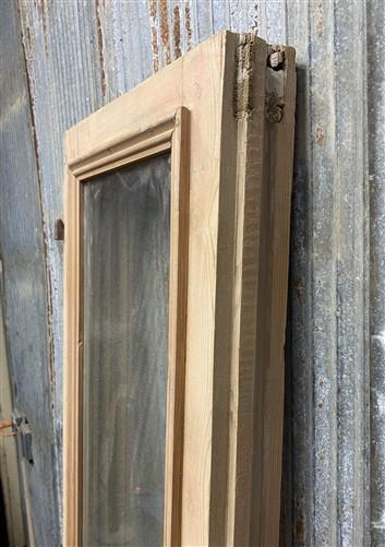 Antique French Double Doors (35.5x80.75) 1 Pane Glass, European Reclaimed G179