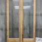 Antique French Double Doors (40x97.75) 1 Pane Glass, European Reclaimed G180