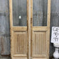 Antique French Double Doors (40x97.75) 1 Pane Glass, European Reclaimed G180