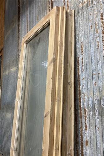 Antique French Double Doors (40x97.75) 1 Pane Glass, European Reclaimed G180