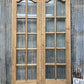 Antique French Double Doors (41.5x100.5) 10 Pane Glass, European Reclaimed G181