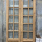 Antique French Double Doors (41.5x100.5) 10 Pane Glass, European Reclaimed G181