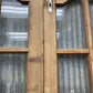 Antique French Double Doors (41.5x100.5) 10 Pane Glass, European Reclaimed G181
