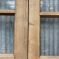 Antique French Double Doors (41.5x100.5) 10 Pane Glass, European Reclaimed G181