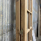 Antique French Double Doors (41.5x100.5) 10 Pane Glass, European Reclaimed G181
