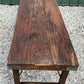 Reclaimed Wood Folding Table (68.5x22.5) Rustic Wood Dining, Kitchen Island B131