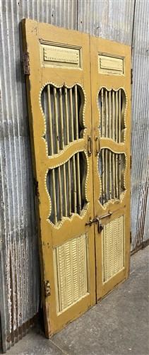 Vintage Indian Carved Teak Doors, Haveli Doors, Architectural Salvage, A116