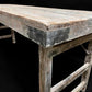 White Folding Table Vintage Dining Room Table Kitchen Island Portable Table A132