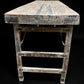 White Folding Table Vintage Dining Room Table Kitchen Island Portable Table A132