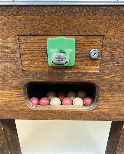 Vintage Paul Boiselles Lowball Arcade Game Machine Tabletop, RARE 1949, Working!