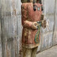 Tall Cigar Store Indian Folk Art, Tobacco Store American Indian Chief Statue A11
