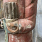 Tall Cigar Store Indian Folk Art, Tobacco Store American Indian Chief Statue A11