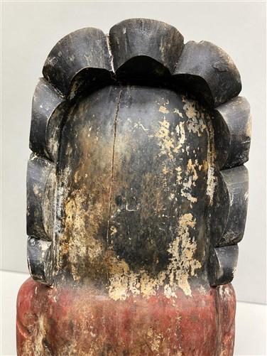 Tall Cigar Store Indian Folk Art, Tobacco Store American Indian Chief Statue A12