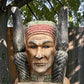 Tall Cigar Store Indian Folk Art, Tobacco Store American Indian Chief Statue A10