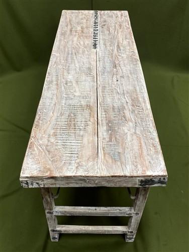 White Folding Table Vintage Dining Room Table Kitchen Island Portable Table A133