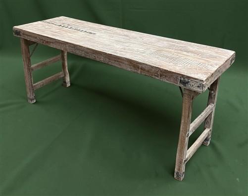 White Folding Table Vintage Dining Room Table Kitchen Island Portable Table A133