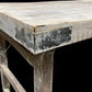White Folding Table Vintage Dining Room Table Kitchen Island Portable Table A135