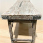 White Folding Table Vintage Dining Room Table Kitchen Island Portable Table A136
