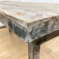 White Folding Table Vintage Dining Room Table Kitchen Island Portable Table A136