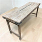 White Folding Table Vintage Dining Room Table Kitchen Island Portable Table A136