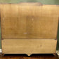 Lighted Vintage Display China Cabinet Curio Hutch Glass Shelves Burl Wood Style