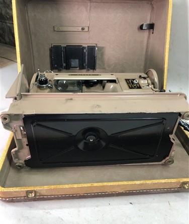 Singer Model 301 Sewing Machine, Vintage Portable Carrying Case w/ Foot Pedal A