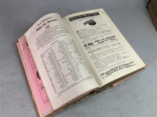 1916 City Directory Rock Island Moline Illinois, Genealogy, Family History, A