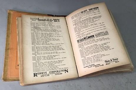 1918 City Directory Rock Island Moline Illinois, Genealogy, Family History, B