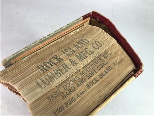 1918 City Directory Rock Island Moline Illinois, Genealogy, Family History, B