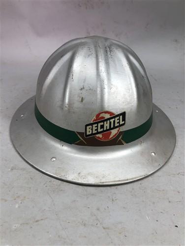 Bechtel Hard Hat, Vintage Large Protective Safety Gear Costume Cosplay McDonald