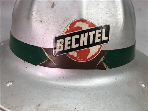 Bechtel Hard Hat, Vintage Large Protective Safety Gear Costume Cosplay McDonald