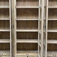 6 Door Natural Bookcase, China Cabinet, Kitchen Cabinet, Display Case, Library