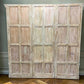 6 Door Natural Bookcase, China Cabinet, Kitchen Cabinet, Display Case, Library