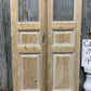 Antique French Double Doors (39.75x94.5) 1 Pane Glass, European Reclaimed G182