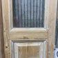Antique French Double Doors (39.75x94.5) 1 Pane Glass, European Reclaimed G182
