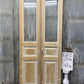 Antique French Double Doors (39.75x94.5) 1 Pane Glass, European Reclaimed G182